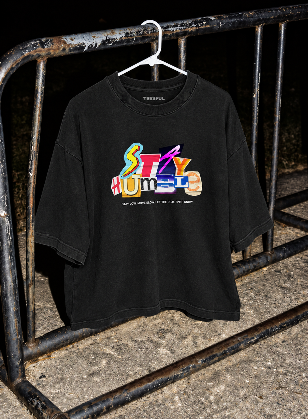 Gritty Nighttime Streetwear T-Shirt